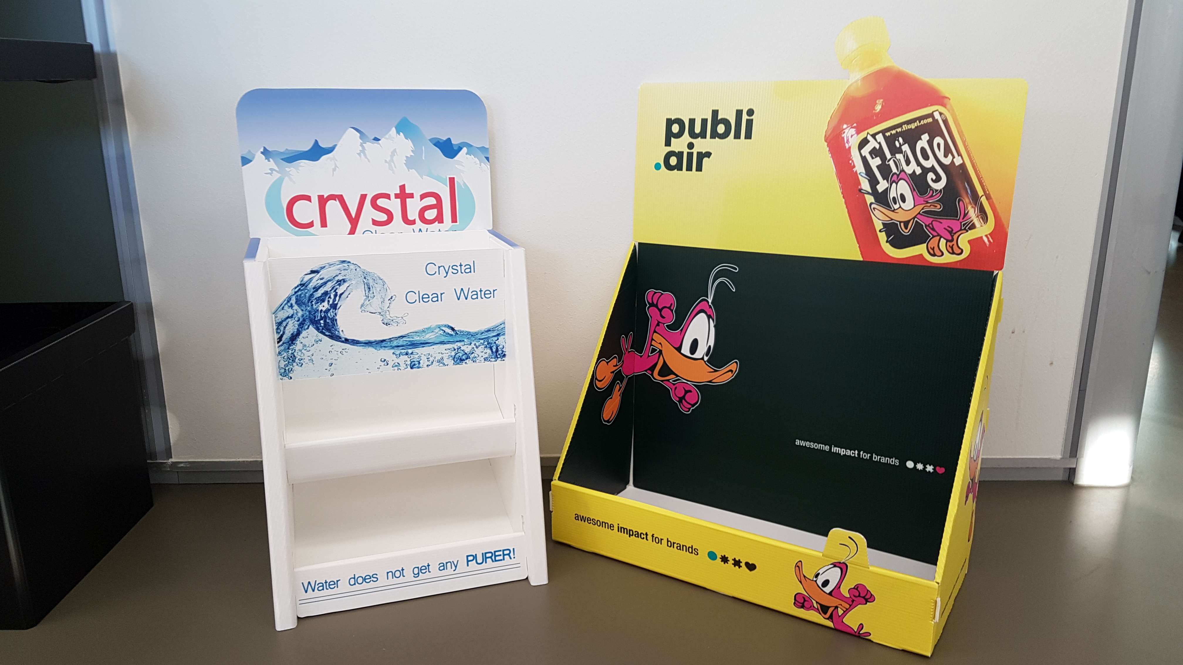 point of sale materiaal publi air