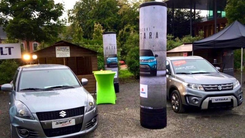 Opblaasbare zuilen - Publi air Vitara inflatable pillars Suzuki