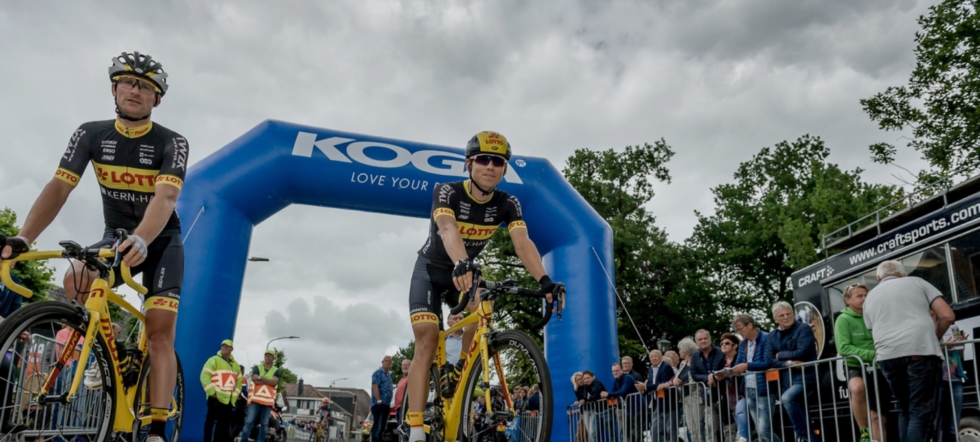 Opblaasbare startboog finish boog inflatabl arch wielrennen - Koga - Publi air