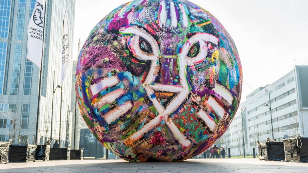 Opblaasbare planeet voor IFFR