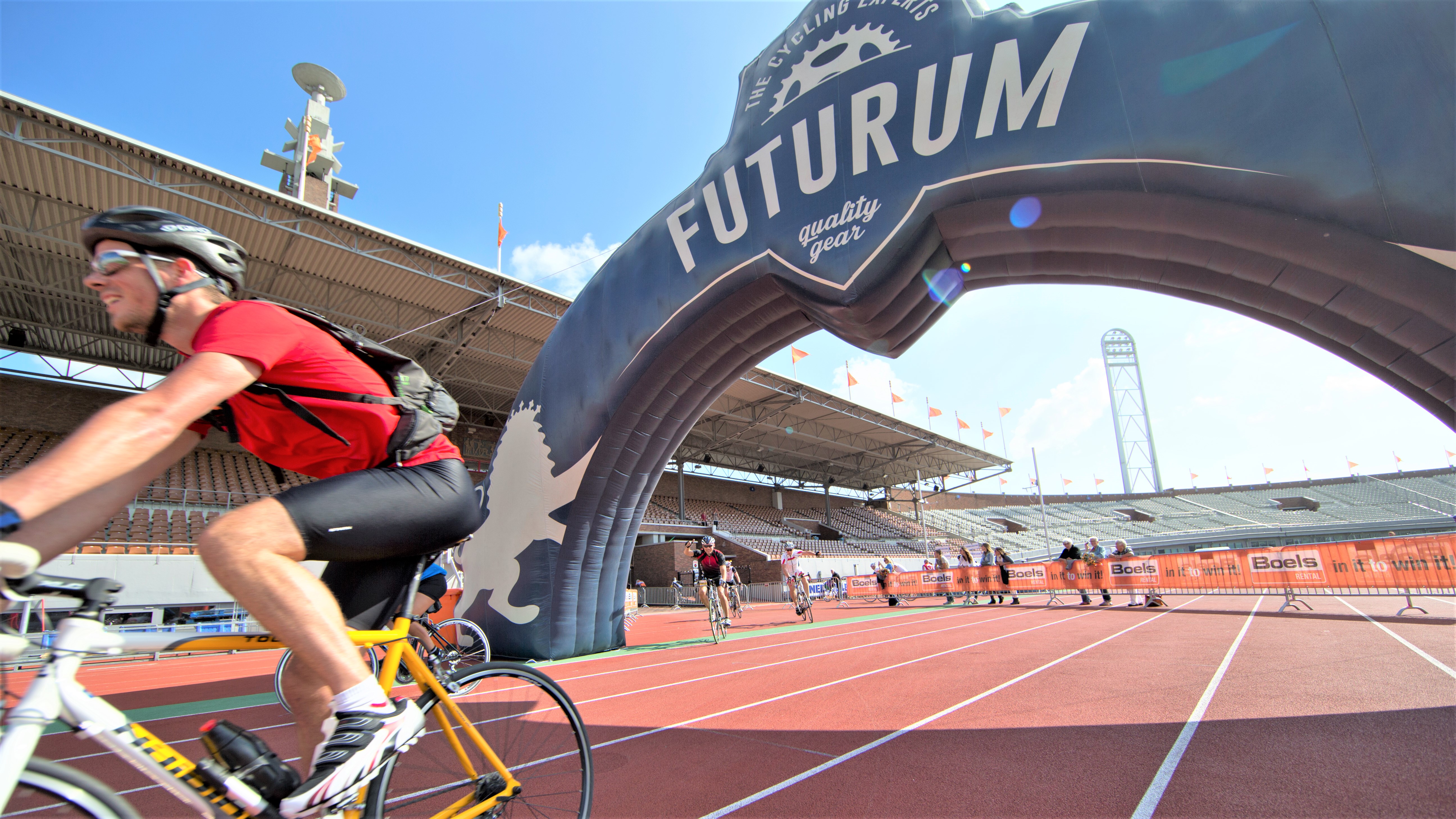 Opblaasbare boog - Publi air start en finish boog inflatable arch Futurum