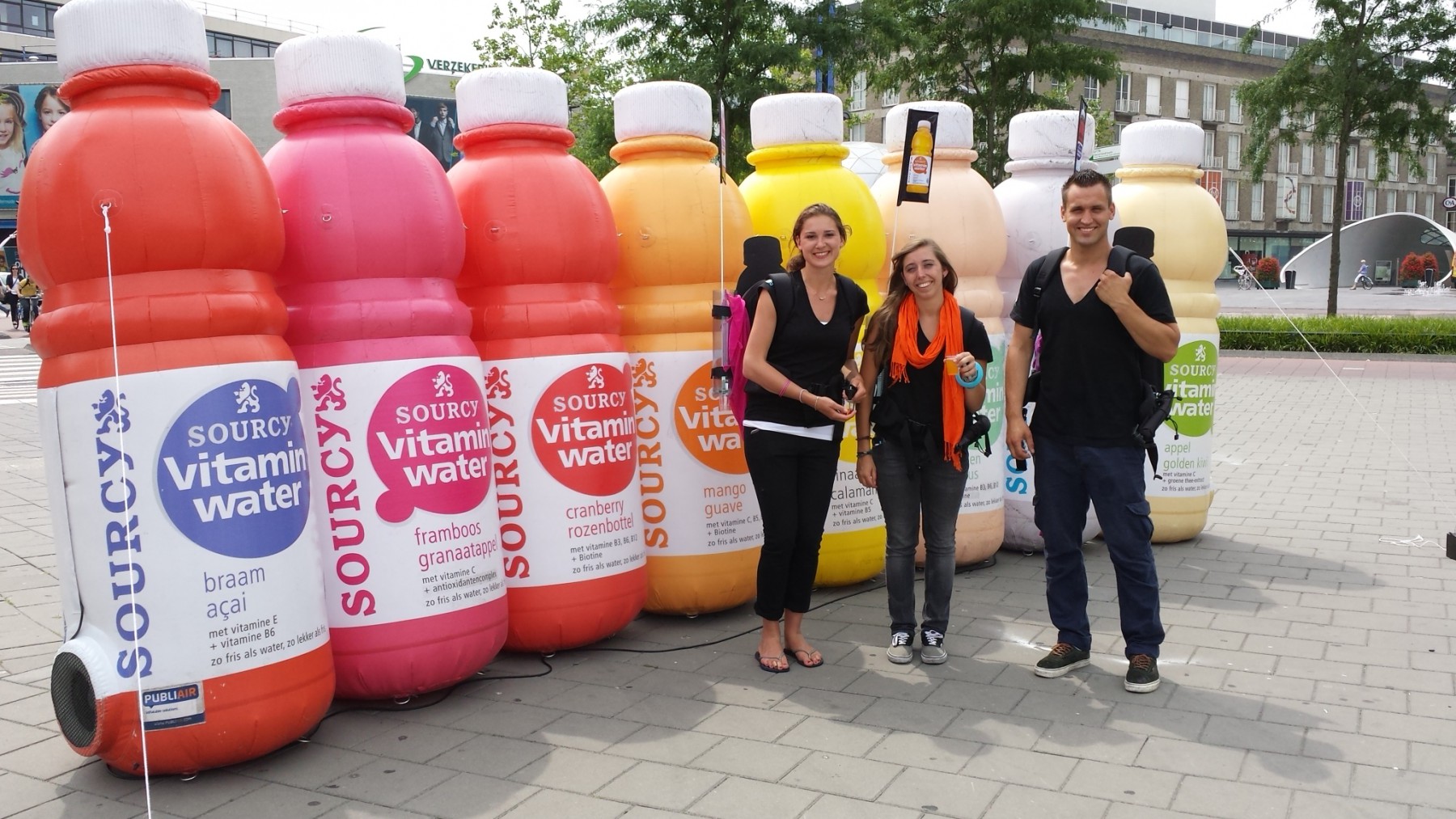 opblaasbare flessen sourcy publi air