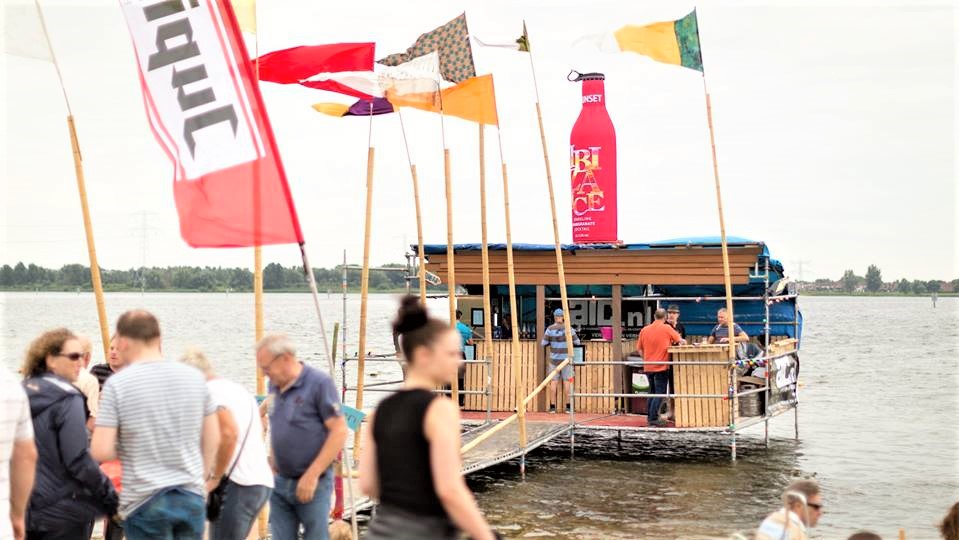 Opblaasbare fles publi air