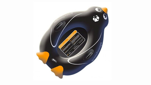 penguin -airboard - inflatable - band- snow - winter- sleigh publi air - opblaasbaar - sneeuw - snow fun - premium