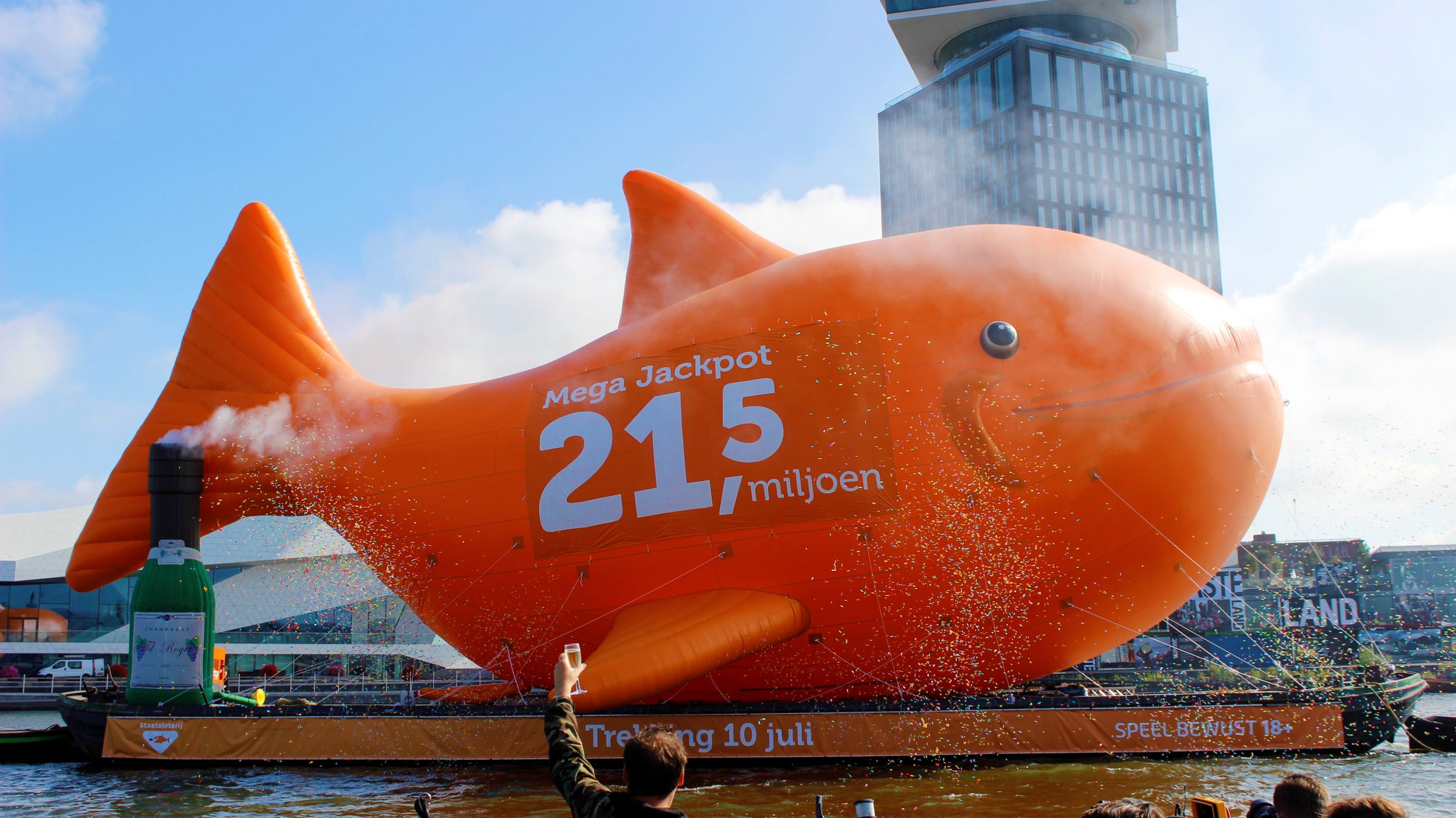 Grootste opblaasbare vis ter wereld