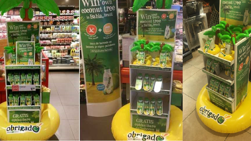 POS Obrigado inflatable