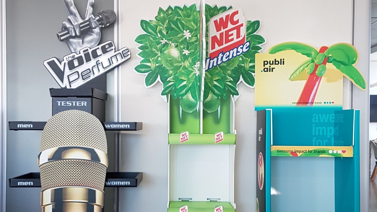 pos materiaal displays publi air