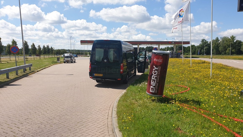 Reclame tankstations publi air