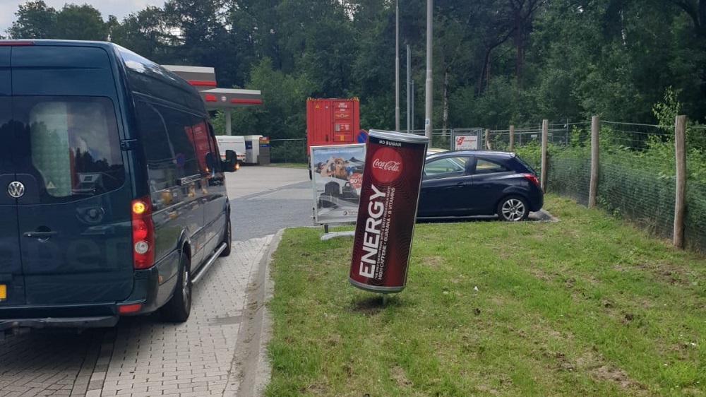 Reclame tankstations publi air