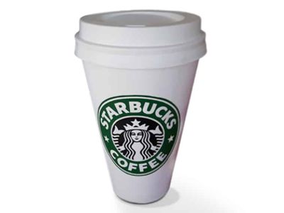 solid starbucks koffiebeker