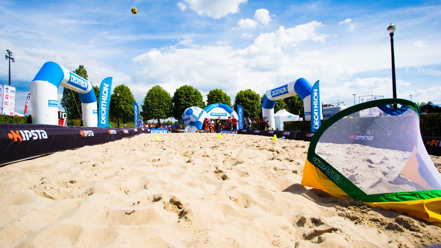 Decathlon opblaasbare boarding sportmarketing campagne – Publiair