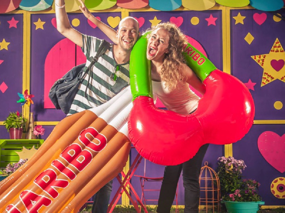 product inflatable premiums - Haribo luchtbed